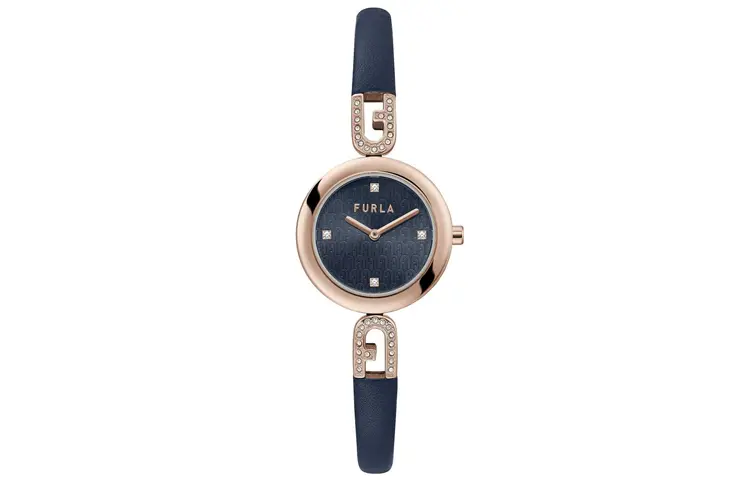 

Furla Часы HERITAGE Series Wrist Watch Quartz Movement Stainless Steel Watchband 28mm Blue Dial Women's Watch WW00010011L3, Blue Dial