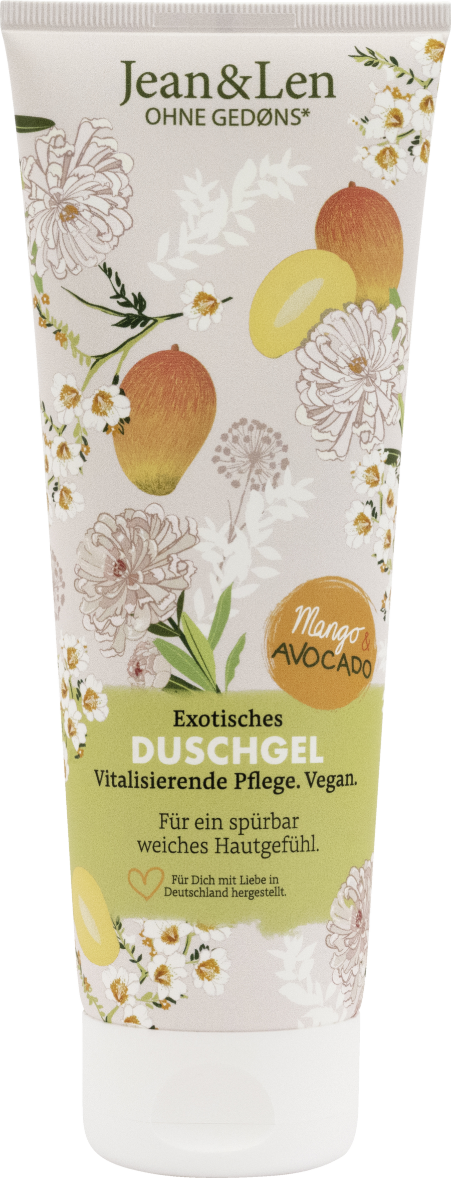 

Гель для душа Jean&Len vitalisierendes Duschgel Mango & Avocado