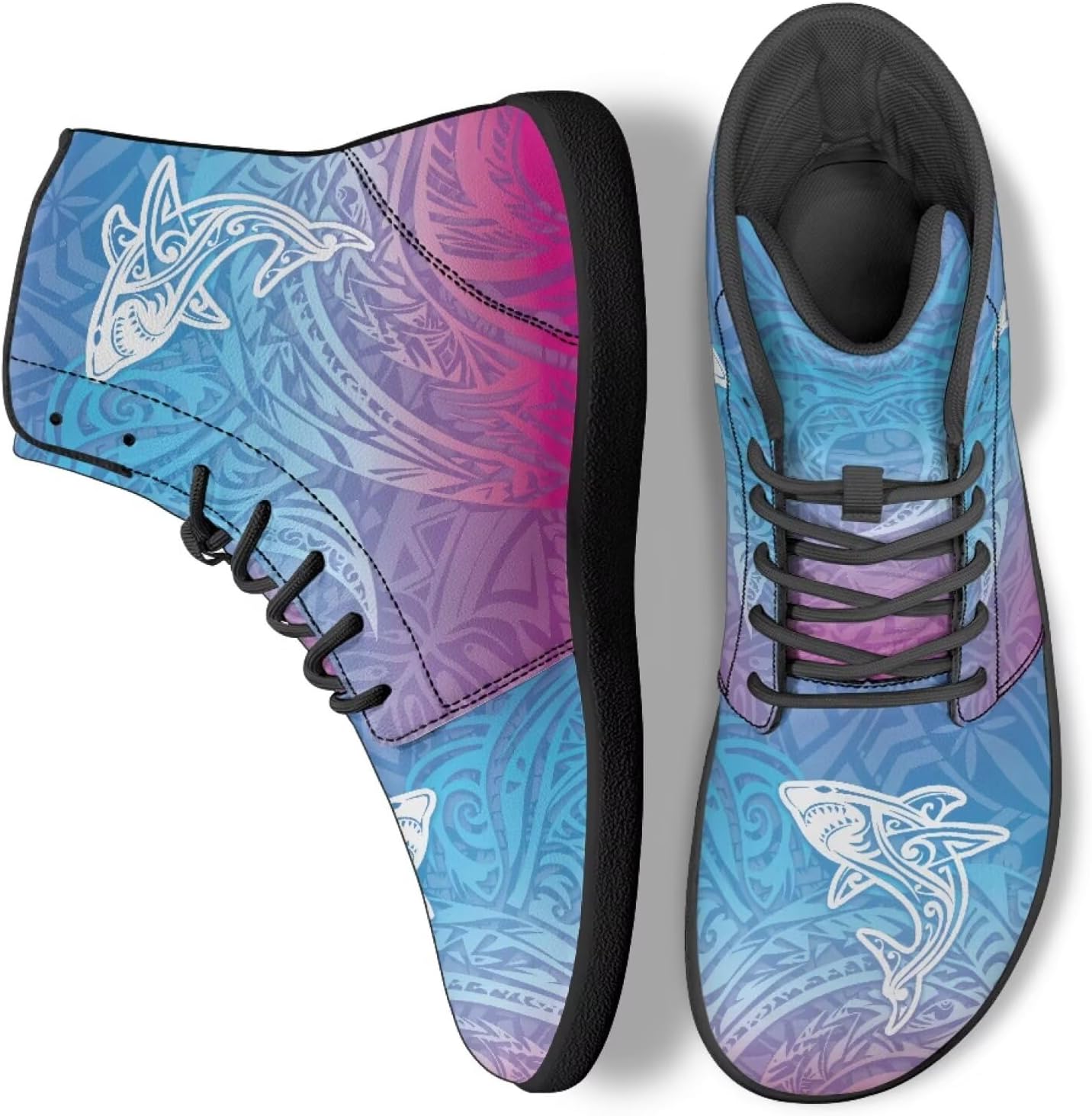 

Унисекс высокие кроссовки для ходьбы, тенниса и работы в офисе для женщин и мужчин, повседневные беговые кроссовки Ecaestolph, синий