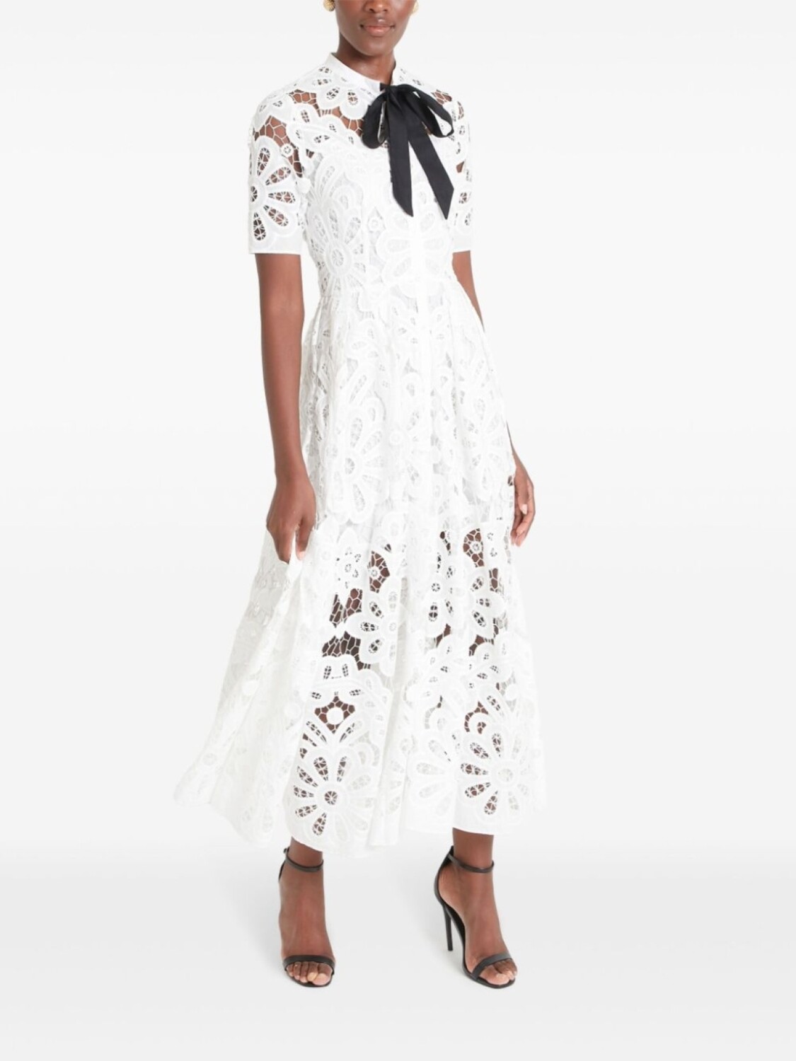 

Temperley London платье-рубашка Гвиневра, белый