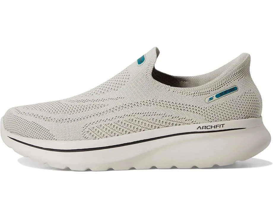 Кроссовки SKECHERS Performance Go Walk Arch Fit N-joy Dale Hands Free Slip-in, Taupe — фото 4