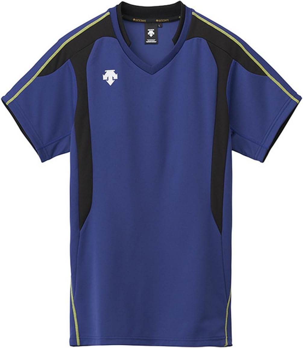 

Волейбольная футболка DESCENTE с коротким рукавом, влагоотводящая, быстросохнущая, антипригарная, унисекс/для взрослых