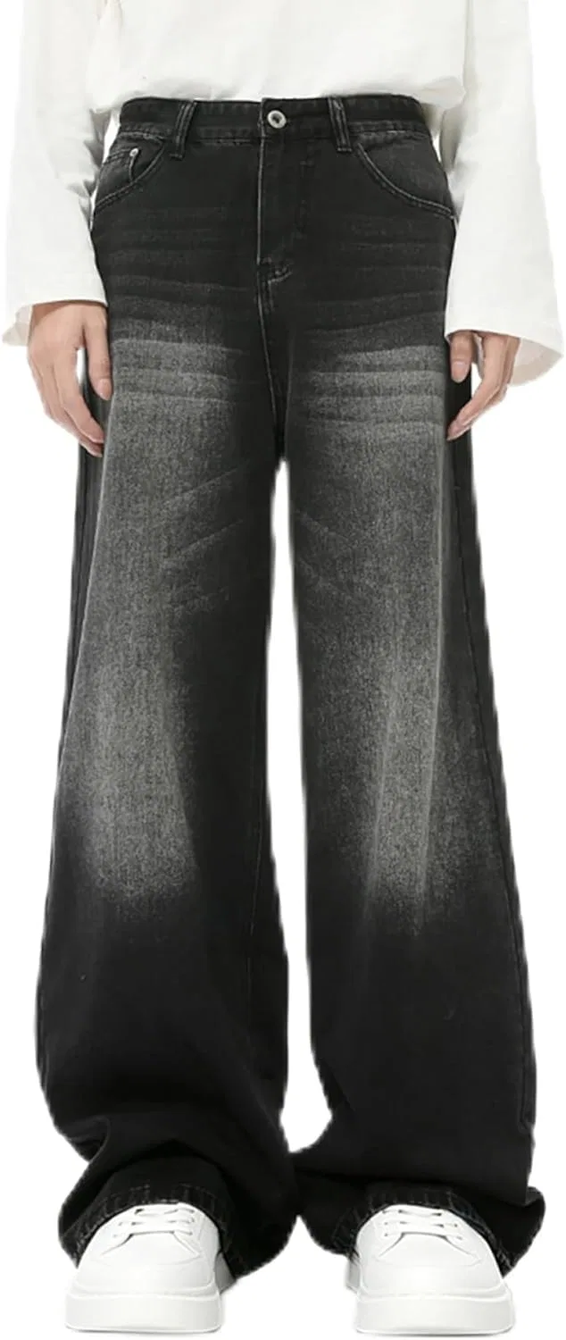 Джинсы, свободные, Dark Gray