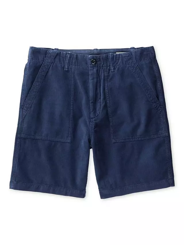 

Шорты Outerknown Cord Organic Cotton 70s Classic, цвет indigo