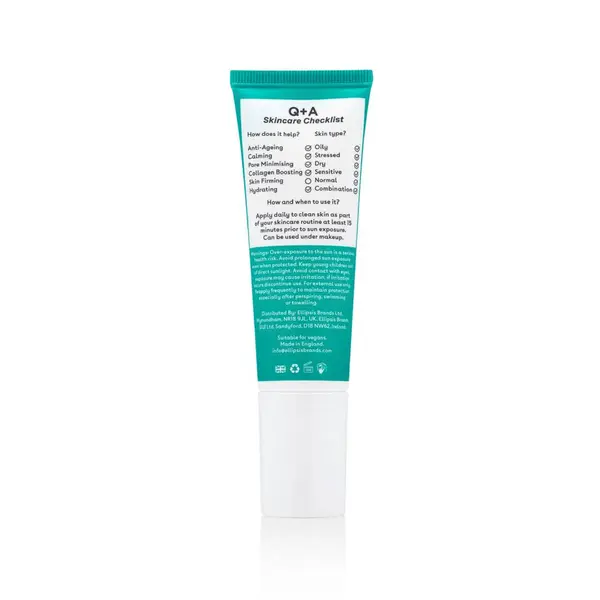 Крем для лица SPF50 Q+A Балансирующий для лица с ниацинамидом и, Niacinamide balancing — фото 4