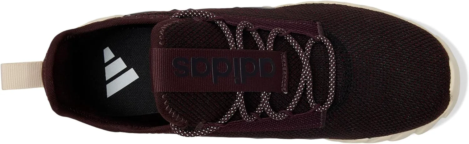 Кроссовки Adidas Kids Boys Kaptir 3.0 на шнуровке для мальчиков, повседневные - черные, красный/черный — фото 2