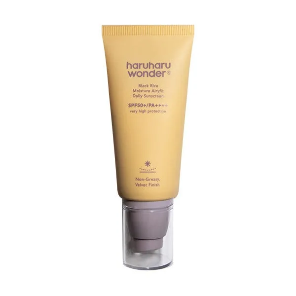 Солнцезащитный крем SPF 50+ HARUHARU Black Rice Moisture Airyfit 50 мл