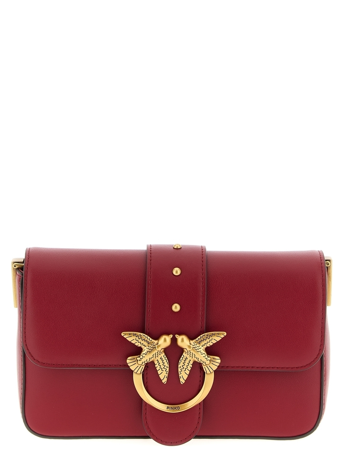 

Маленькая сумка на плечо 'Mini Love Slouchy' PINKO, красный