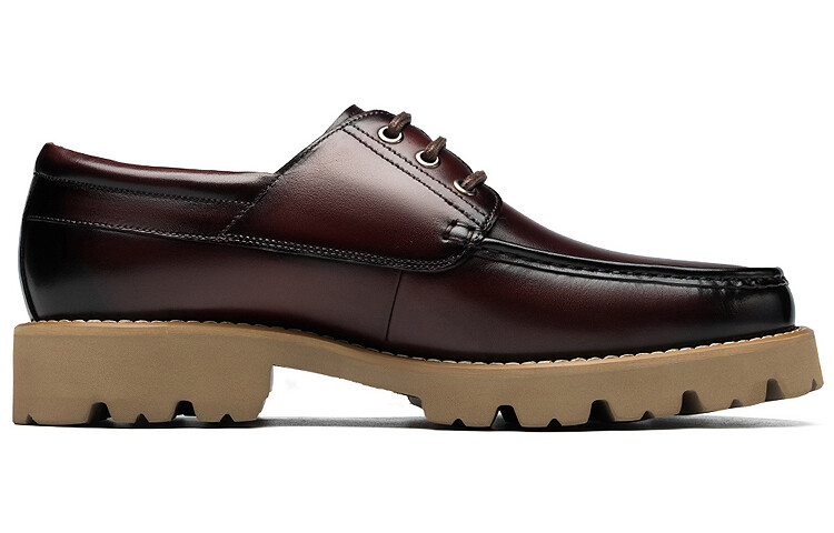 Туфли Men"s Casual Men Low-Top Burgundy Roberta Di Camerino — фото 2
