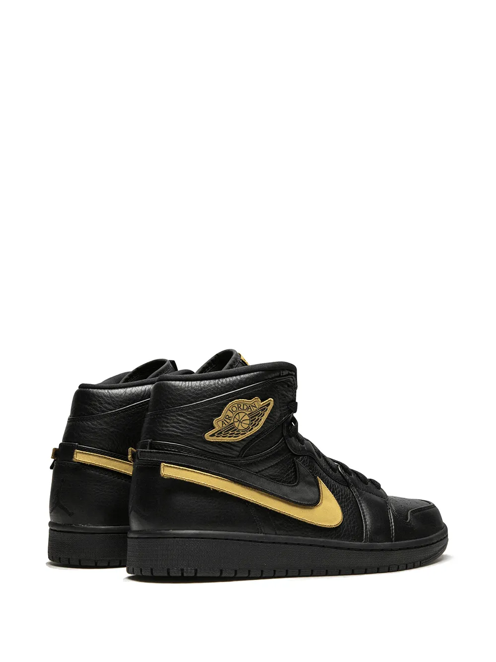 Кроссовки Air  1 Retro High BHM Jordan, черный — фото 3