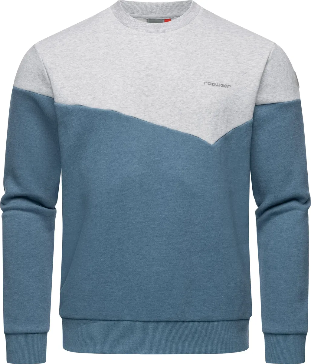

Свитер Ragwear "Dotie", мягкий мужской свитер в модном цветовом сочетании, джинсовый