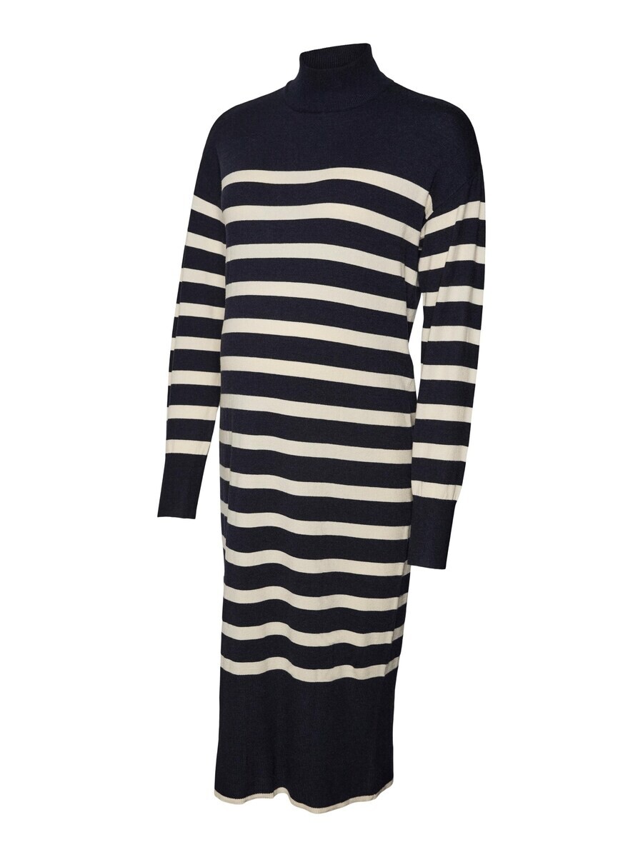 

Вязаное платье Vero Moda Maternity Knitted dress Happiness, темно-синий