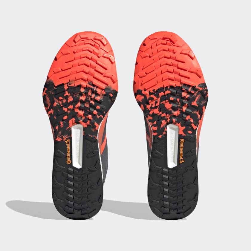 Беговые кроссовки adidas Terrex Speed Ultra для трейлраннинга, черный/красный — фото 4