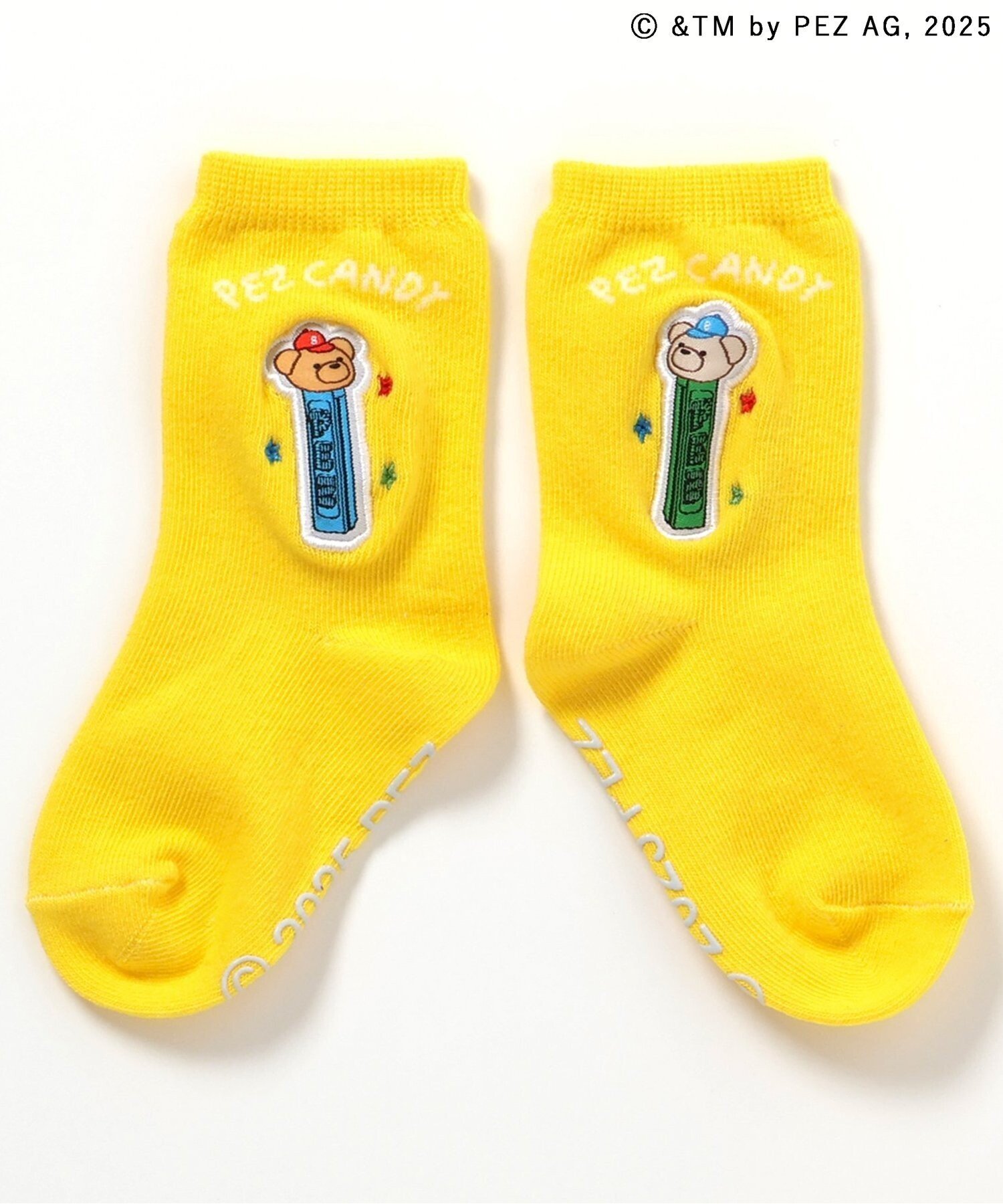 Эксклюзивные носки PEZ*tiny bear для онлайн-продажи Apres les cours, Yellow