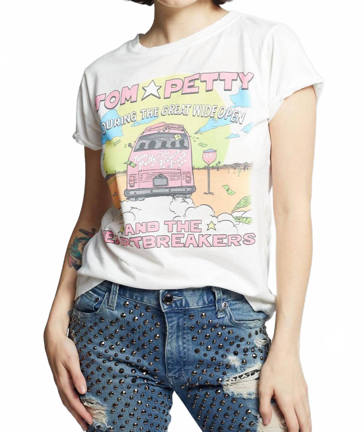 

Футболка с концерта Tom Petty And The Heartbreakers в жемчужном цвете Recycled Karma, Pearl