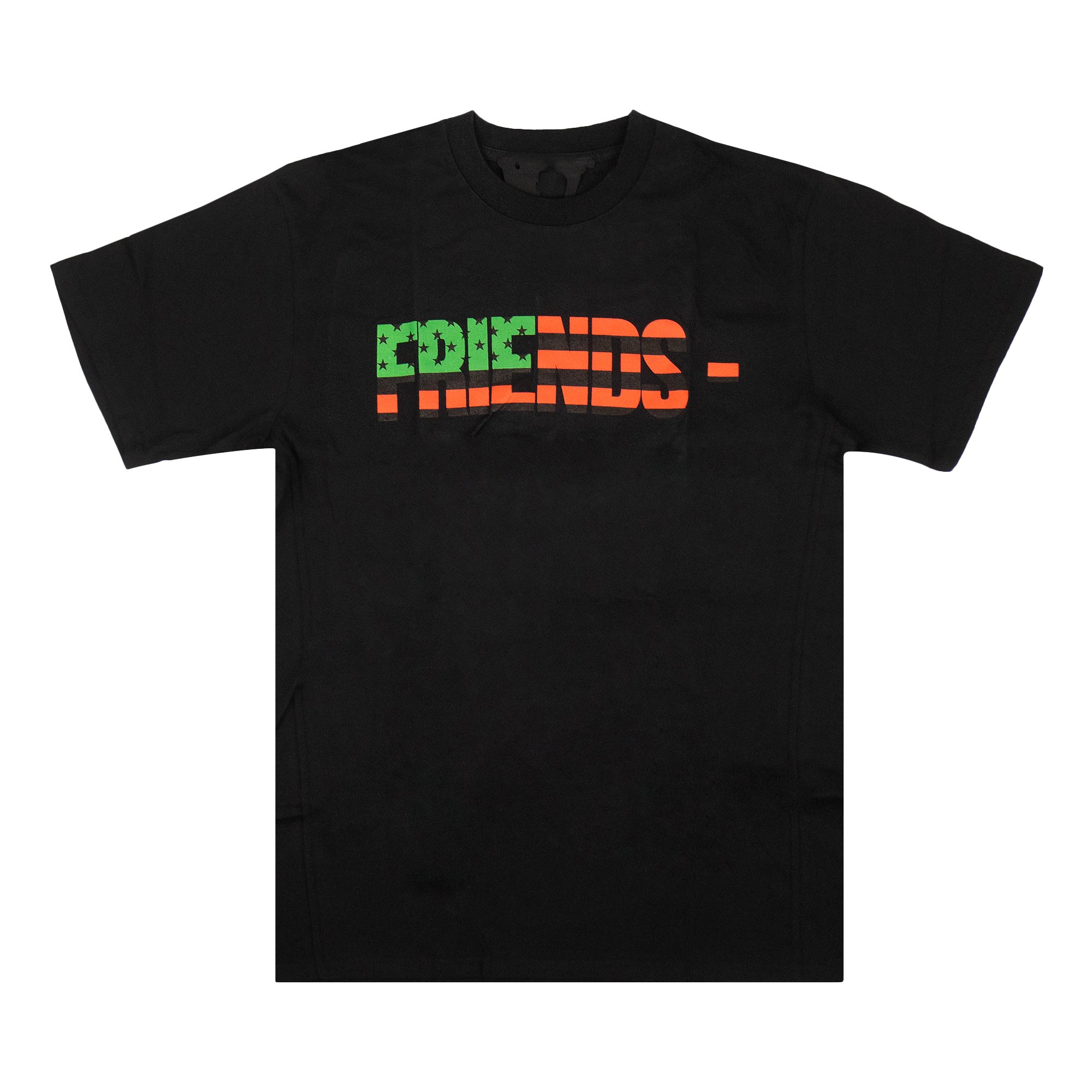 

Футболка Vlone Friends Power, черная, Черный, Футболка Vlone Friends Power, черная