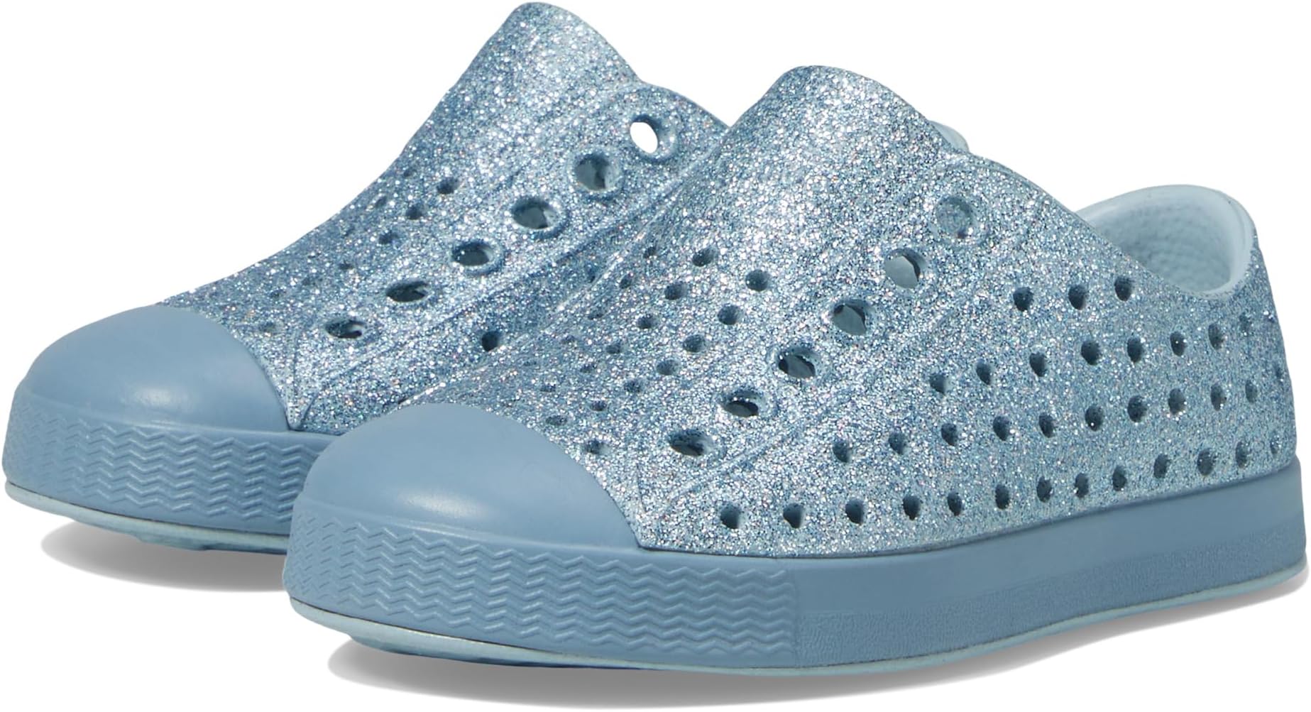 

Кроссовки Native Shoes Kids Jefferson Bling, Air Bling/Oxygen Blue