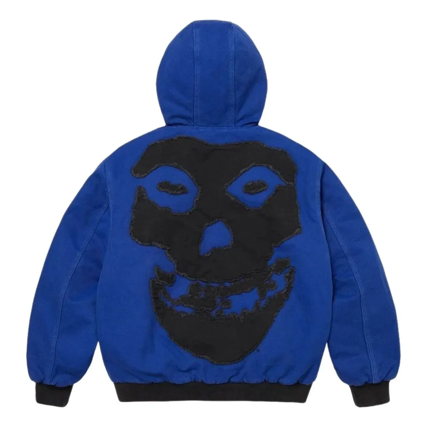 Рабочая куртка с капюшоном Supreme x The Misfits SS26, цвет «синий» SUP-SS26-150-BLU
