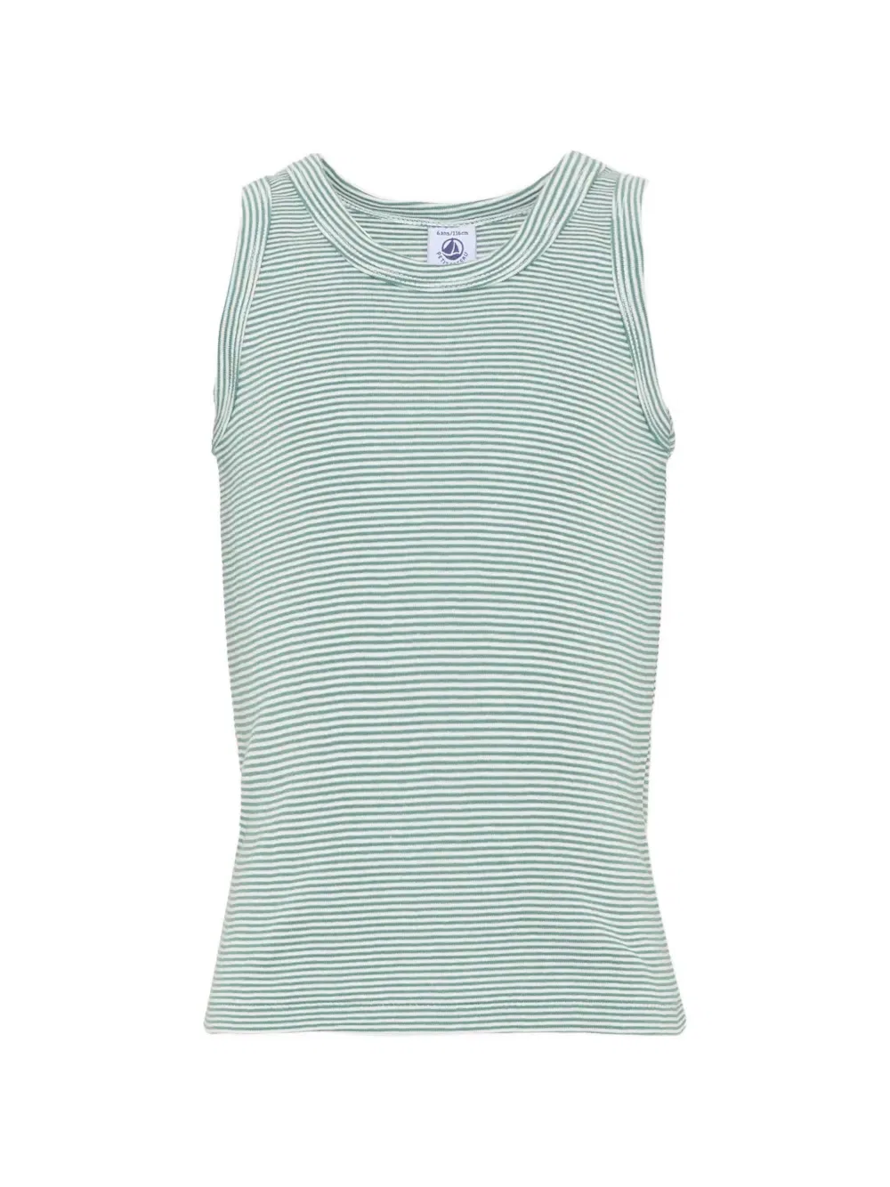 Комплект из двух маек в полоску и с животным принтом Petit Bateau, нейтральный — фото 3