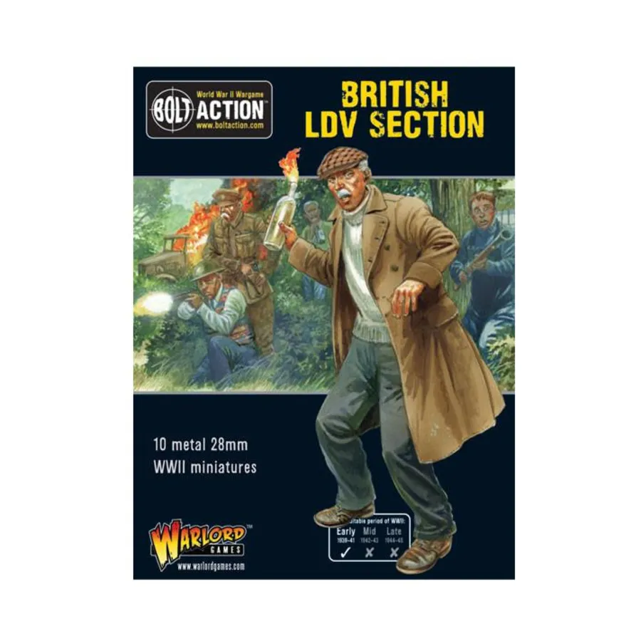 

Британская секция LDV, Bolt Action - British Army (28mm)