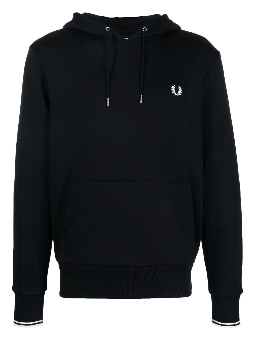 

Худи с вышитым логотипом Fred Perry, синий