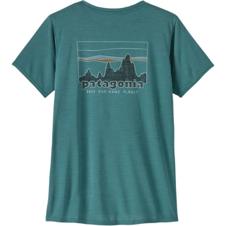 Patagonia Футболка Women's Wetland Blue — фото 2
