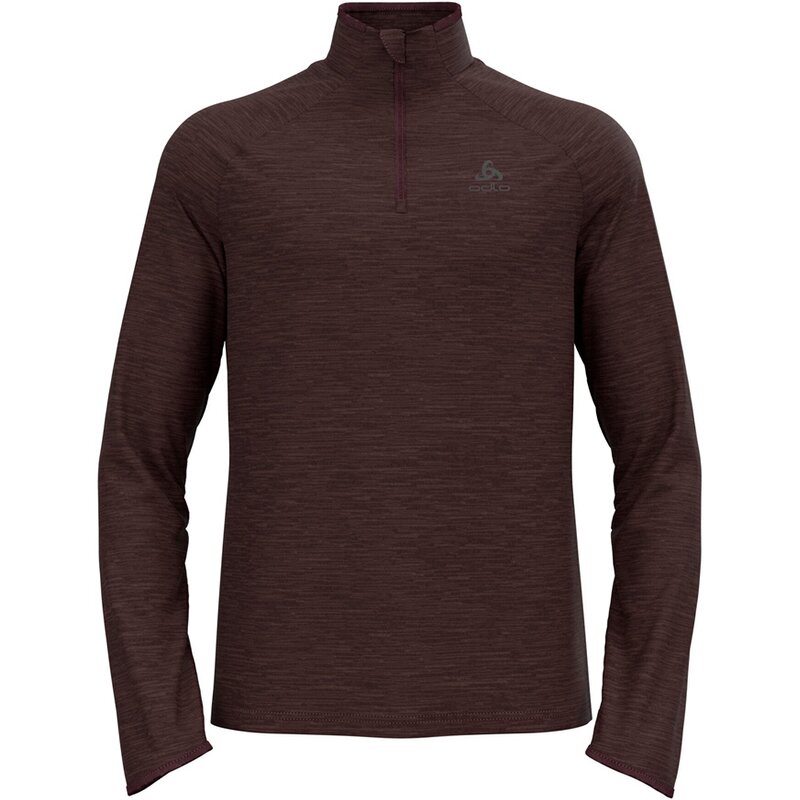 

Средний слой 1/2 молния миллениум эл Odlo, цвет fudge melange