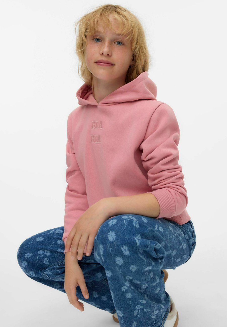 Худи VERO MODA Girl Hoodie, Rose Elegance/Light Pink — фото 4