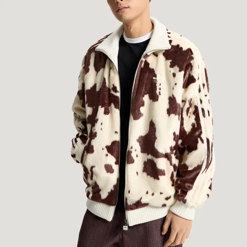 Куртка JQD TT унисекс Adidas Originals, Jade White/Brown Red — фото 4
