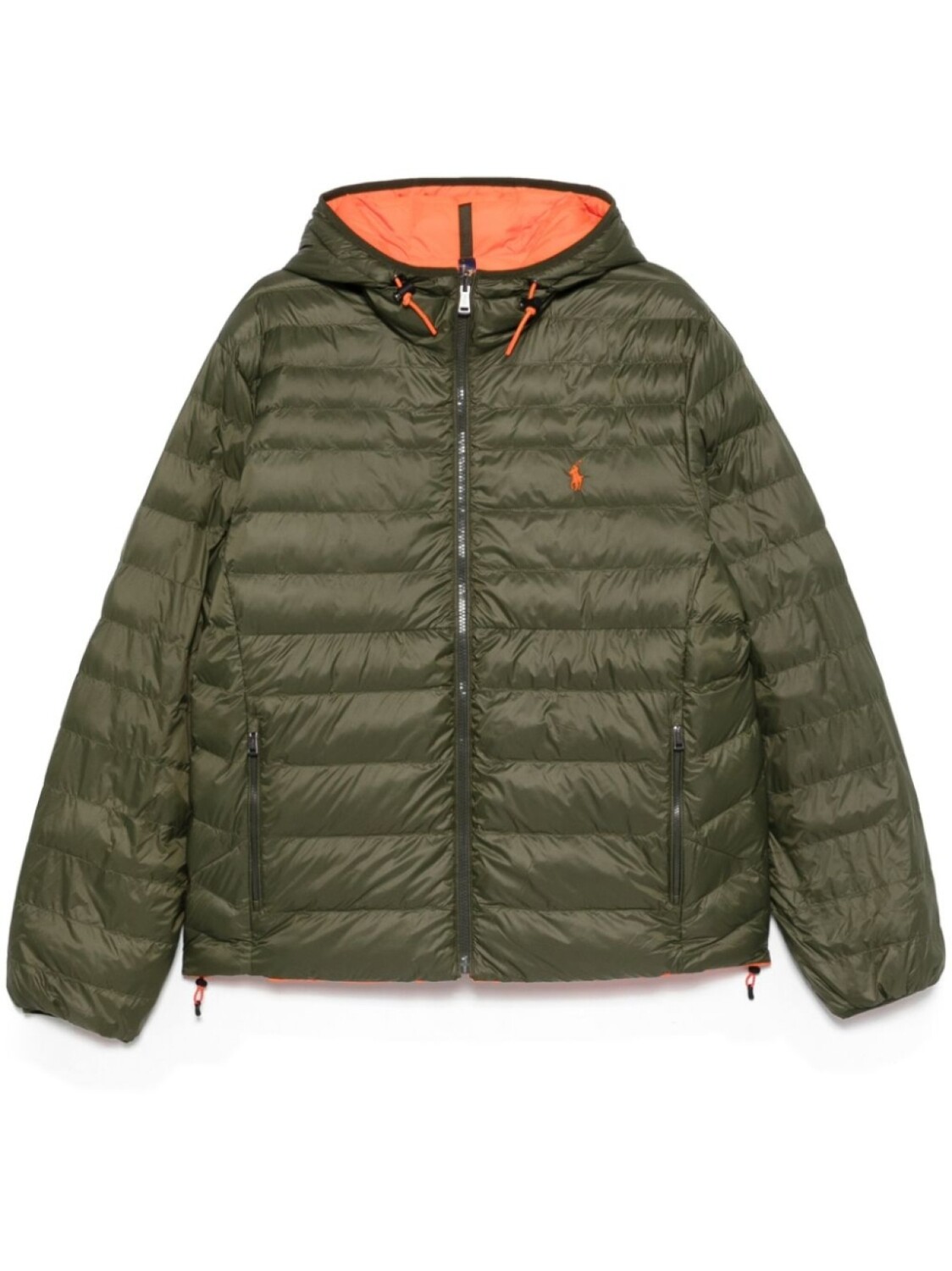 

Polo Ralph Lauren пуховик с капюшоном, зеленый