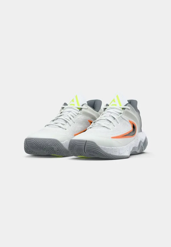 Баскетбольные кроссовки giannis immortality 4 Nike Performance, White/Black/Volt/Wolf Grey — фото 3