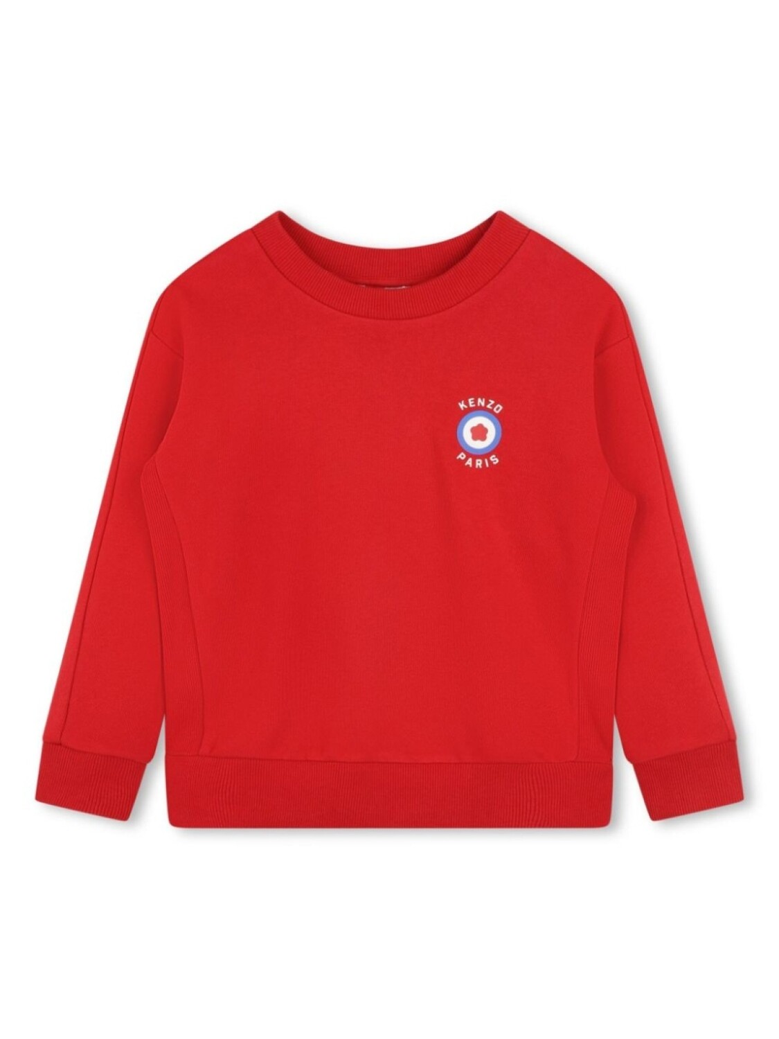 

Kenzo Kids толстовка с логотипом, красный