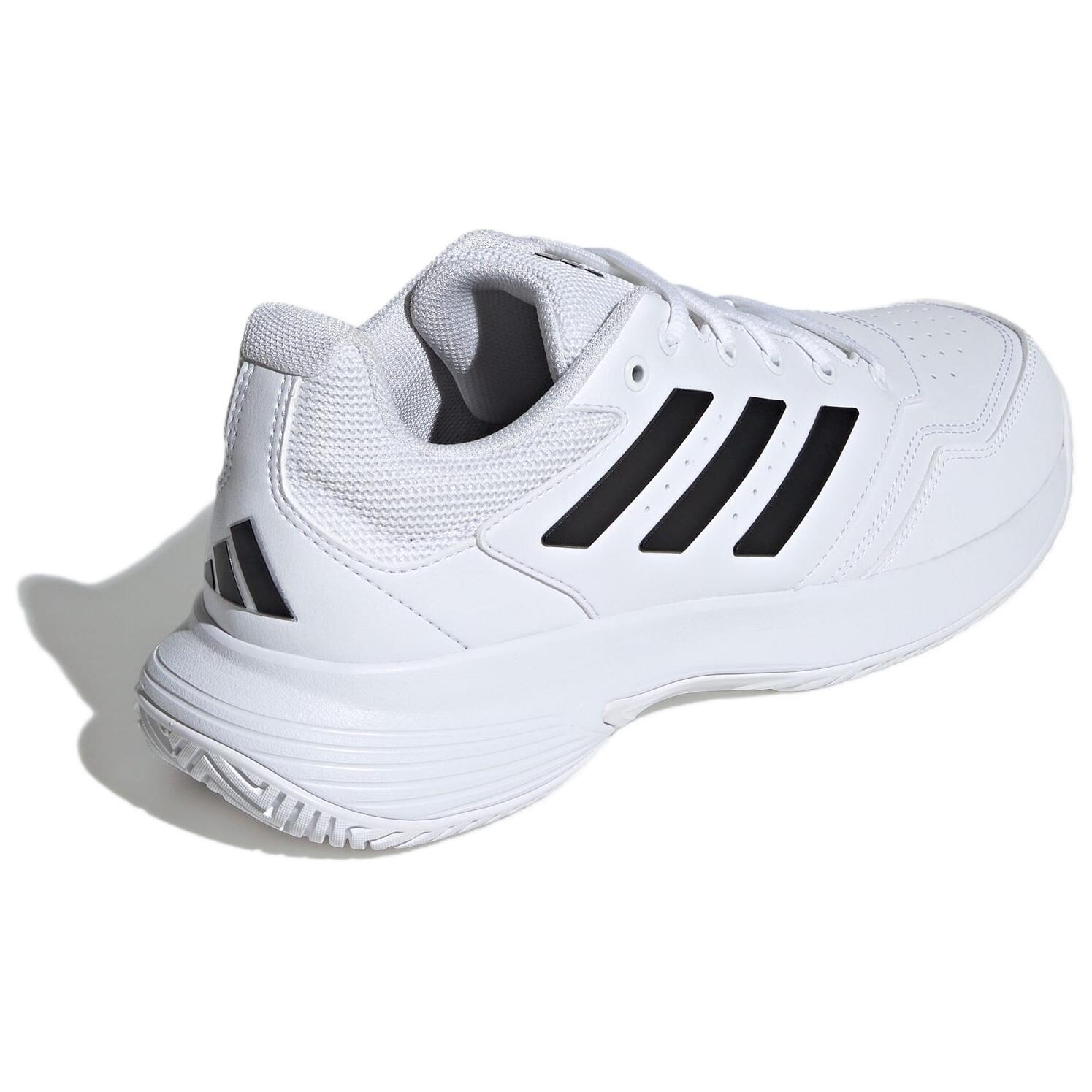 Кроссовки adidas GAMECOURT 2 Tennis Shoes Unisex Low-top White/Black, белый/черный — фото 4