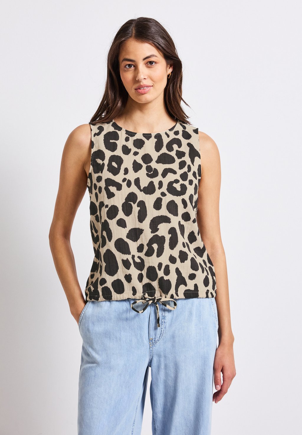 

Топ Blouse Street One, бежевый