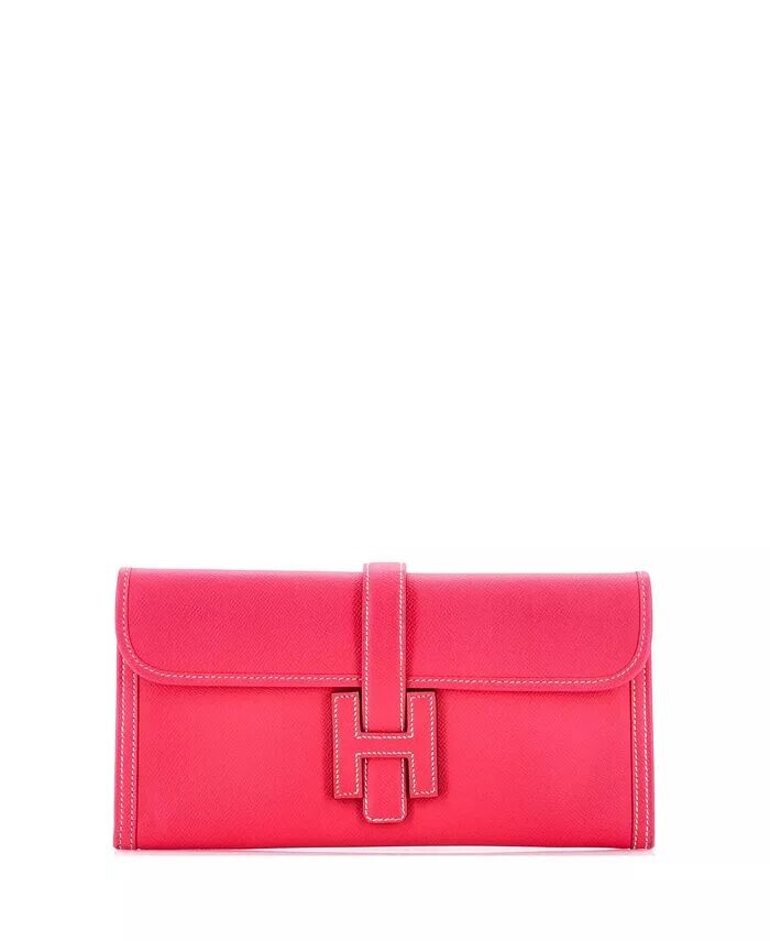 

29 Джиге Элан Клатч Эпсом Pre-Owned HERMÉS, розовый