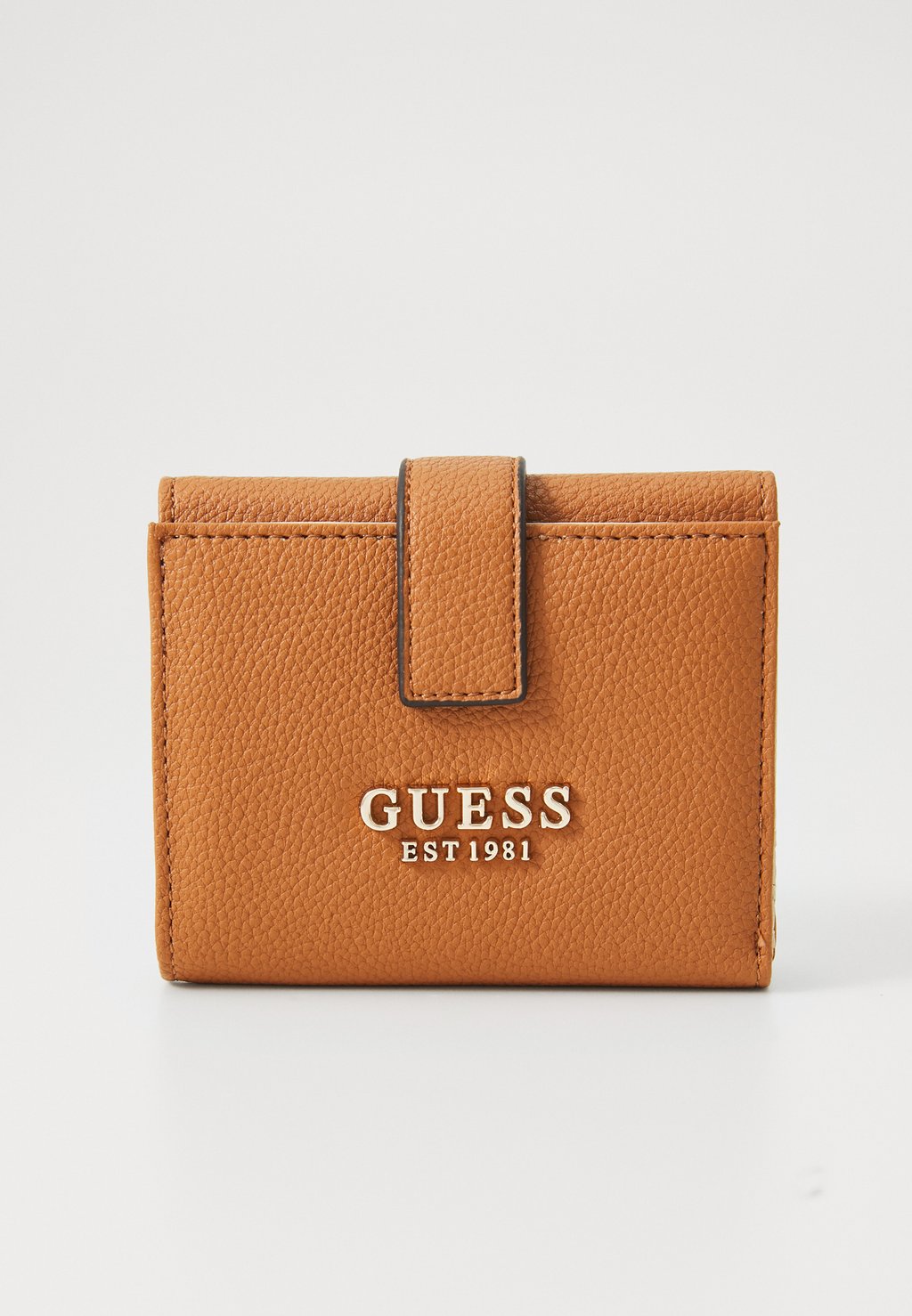

Кошелек LAUREL PETITE TRIFOLD Guess, цвет Cognac