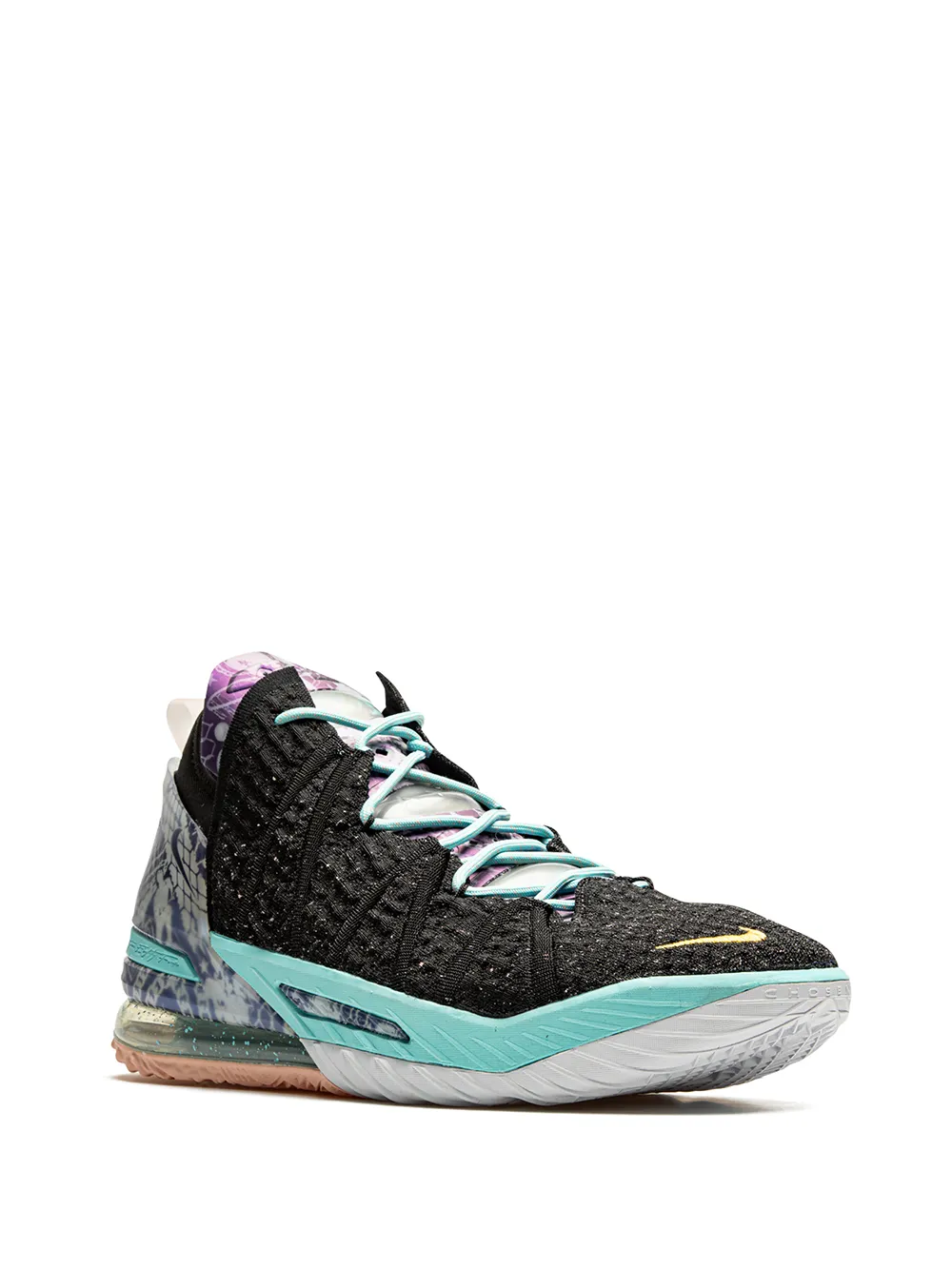 Высокие кроссовки Lebron 18 Nike, черный — фото 2