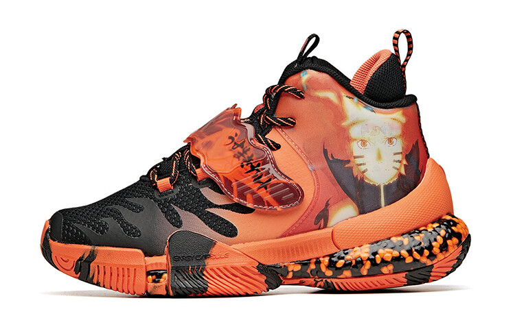 

Детские баскетбольные кроссовки GS High-top Magma Orange/Black Anta Kids