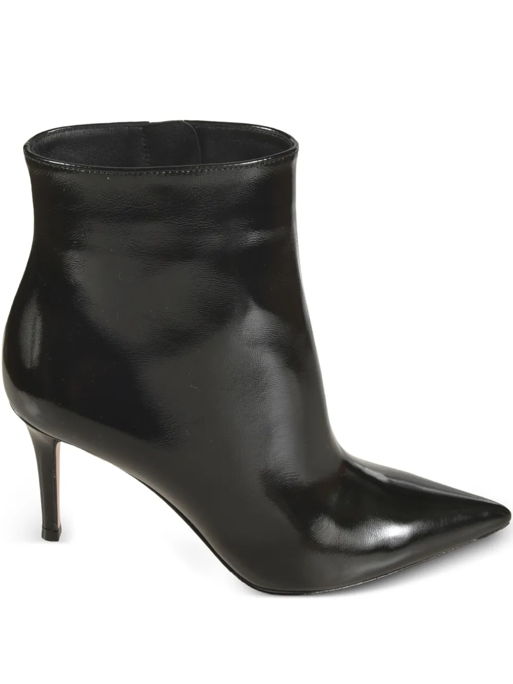 Сапоги на шпильке с заостренным носком Gianvito Rossi, черный