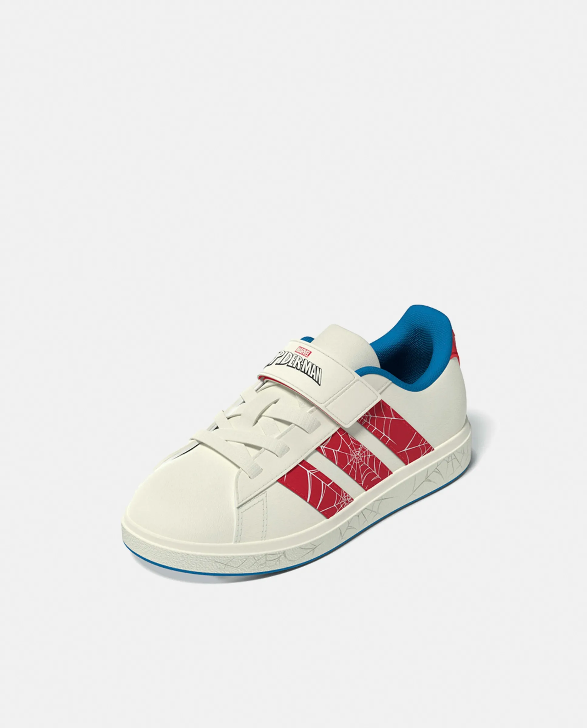 

Кроссовки Grand Court Spider-Man El K Adidas, белый