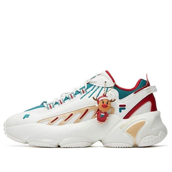 

Кроссовки ade xms low white/green/red Fila, белый