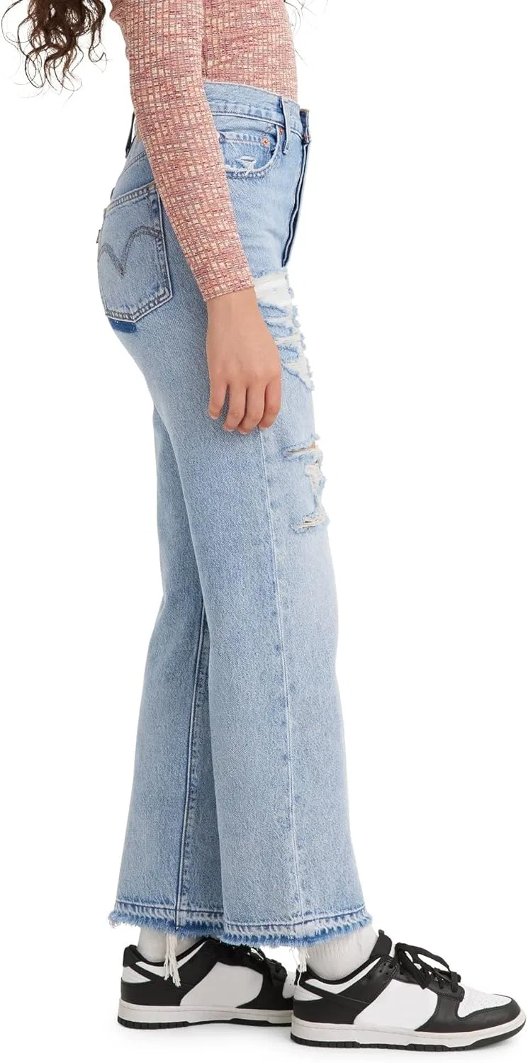 Джинсы Levi's Light Indigo Destructed — фото 2