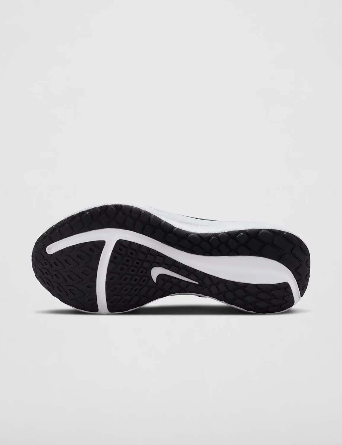 Мужские беговые кроссовки Nike Downshifter 13 FD6454 для бега по шоссе, белый/черный/серый — фото 4