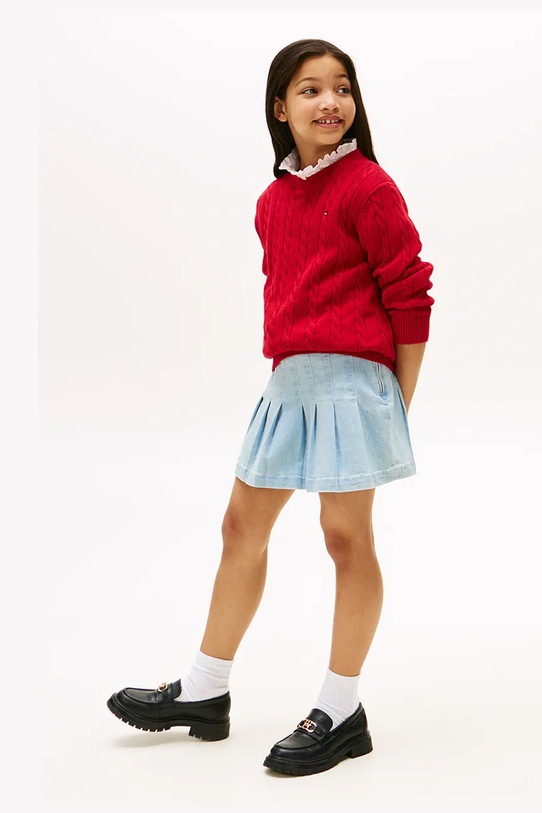 

Детская джинсовая юбка Tommy Hilfiger, синий