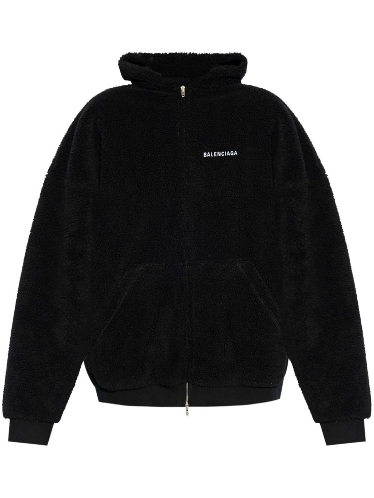 

Balenciaga кардиган с вышитым логотипом, черный