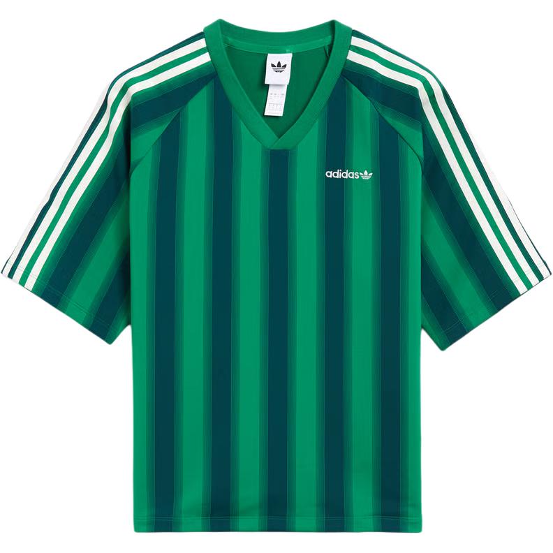 

Свободная линейная футболка Adidas Originals, зеленый