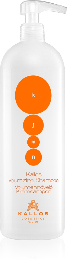 

Kjmn профессиональный шампунь для объема с эффектом придания объема Kallos, 1000 мл