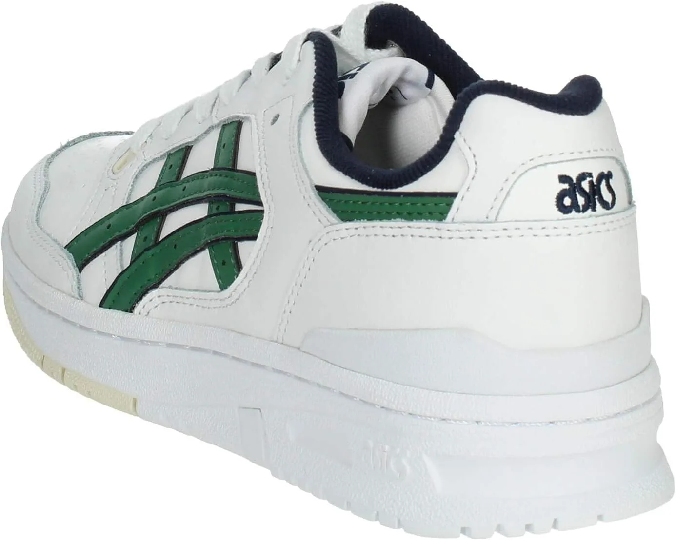 Кроссовки ASICS EX89 Uomo Bianco 1203A539-121, белый/зеленый — фото 2