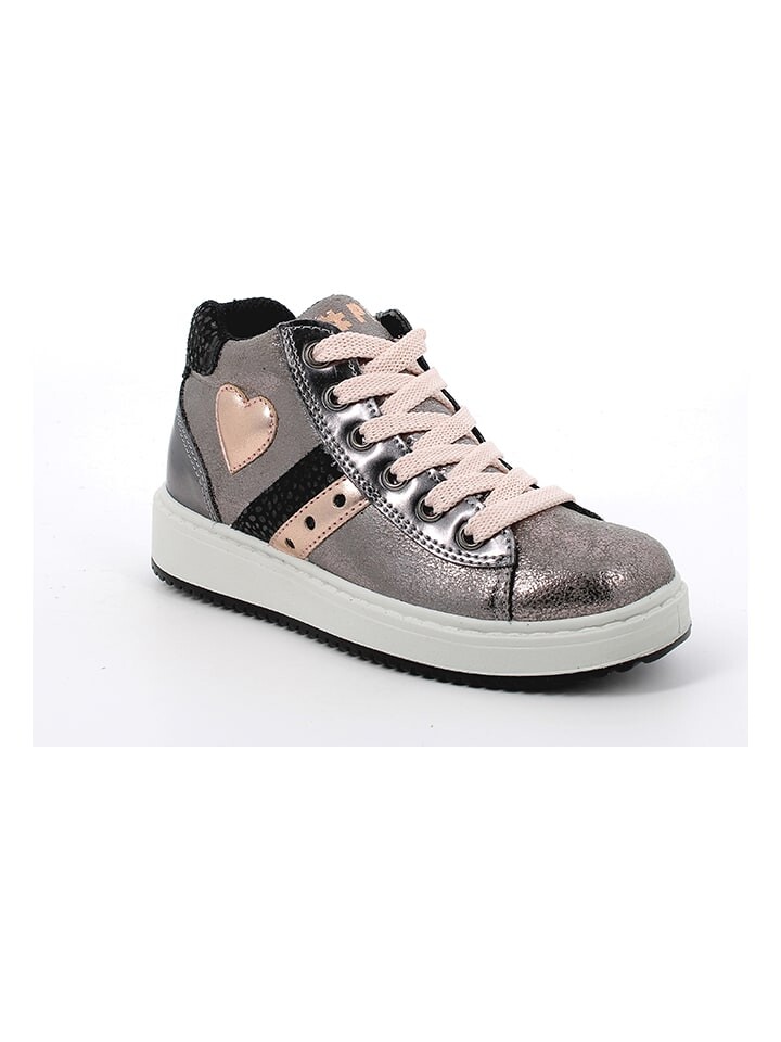 

Высокие кроссовки Primigi, цвет silber/rosa