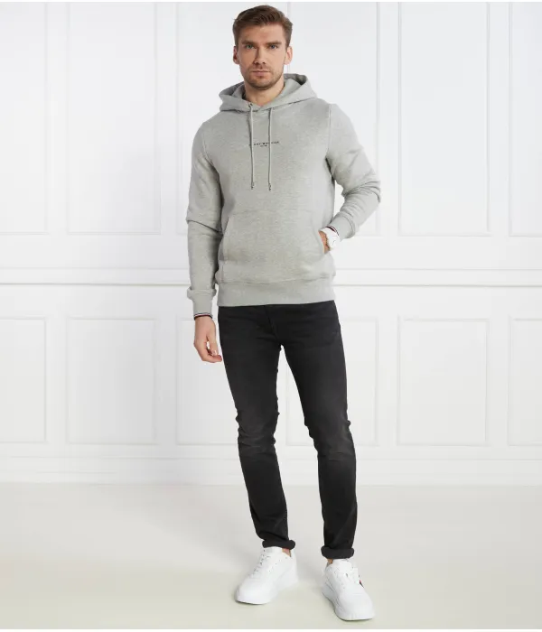 Толстовка с капюшоном и логотипом Tommy Regular fit Tommy Hilfiger, серый — фото 2